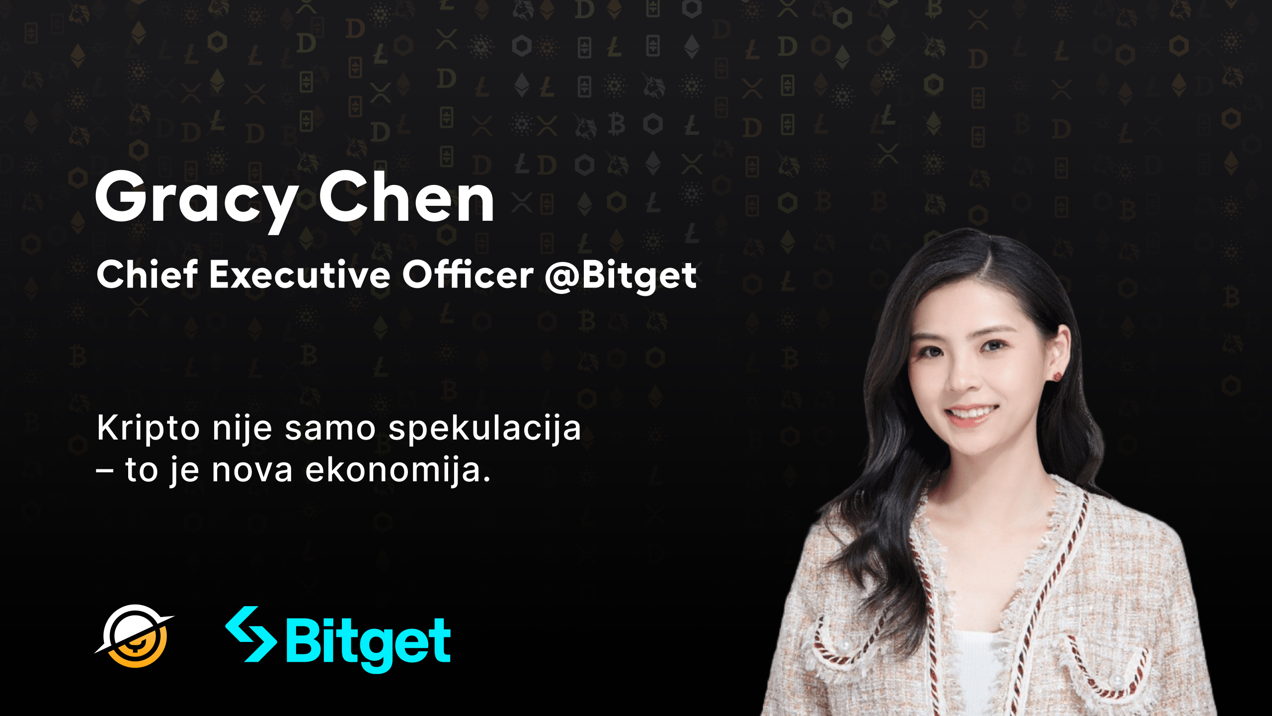 Intervju s Gracy Chen (CEO Bitget)