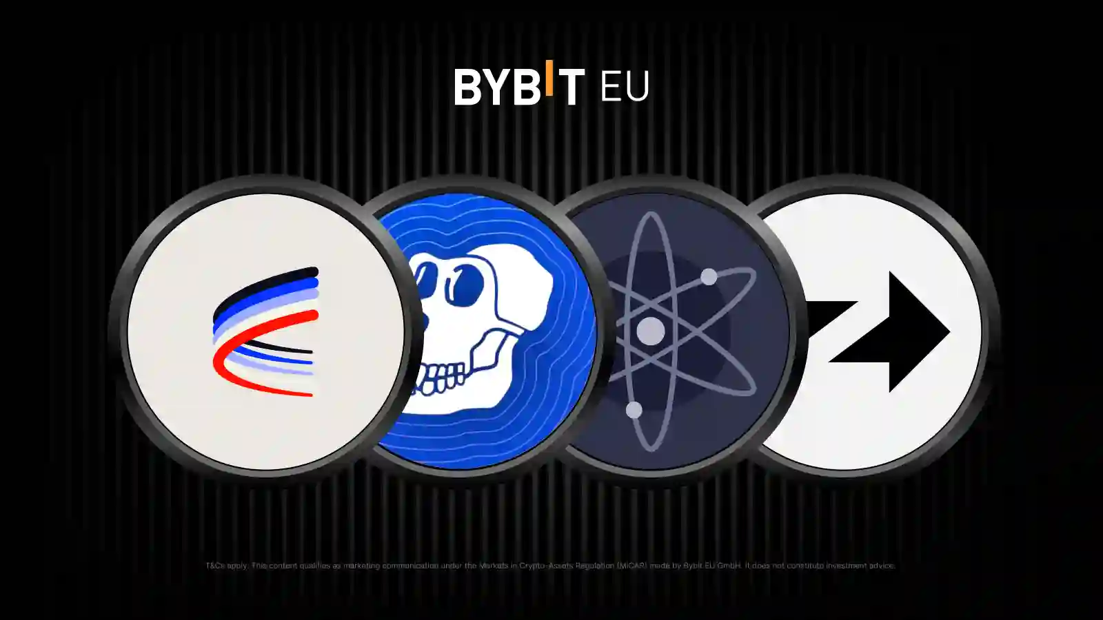 Bybit EU listing AERO APE ATOM ZK